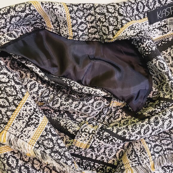 Kasper Petite Black and White Textured Geometric Blazer Jacquard Jacket NWT - Picture 10 of 10